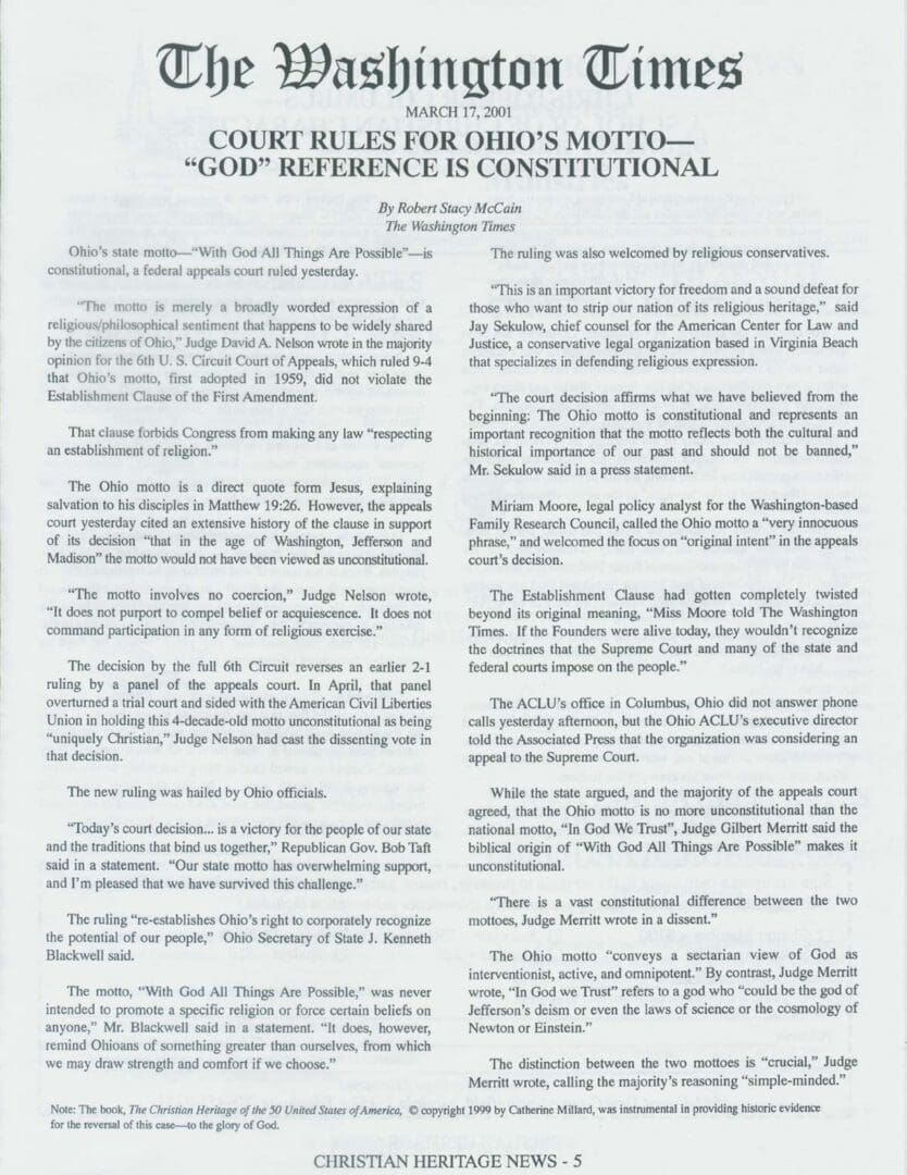 A page of the article with two paragraphs.